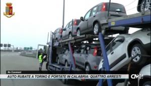 Auto rubate a Torino e portate in Calabria: quattro arresti, c’è pure un avvocato