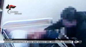 Anziana abbandonata in casa senz’acqua e cibo, arrestata la badante